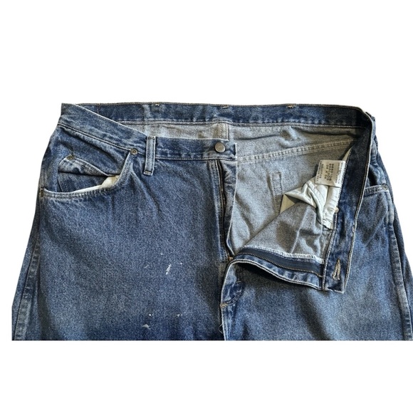 Wrangler Classic Straight Fit  38x38 Men’s Jean Lot of 2 - Picture 3 of 9